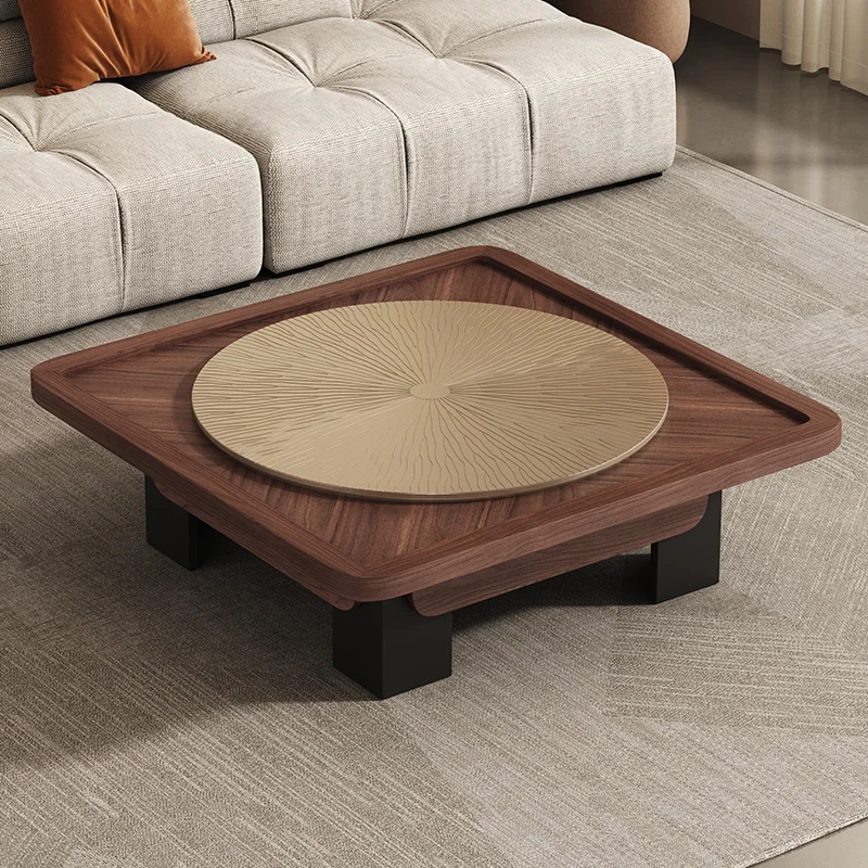 

Квадратный журнальный столик в средневековом стиле с подсолнечником для гостиной, дома, небольшой квартиры, высокий смысл