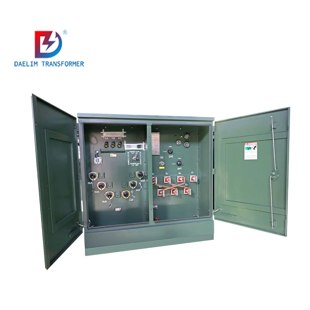 Three Phase Oil Immersed Hv 750 KVA Transformer for City