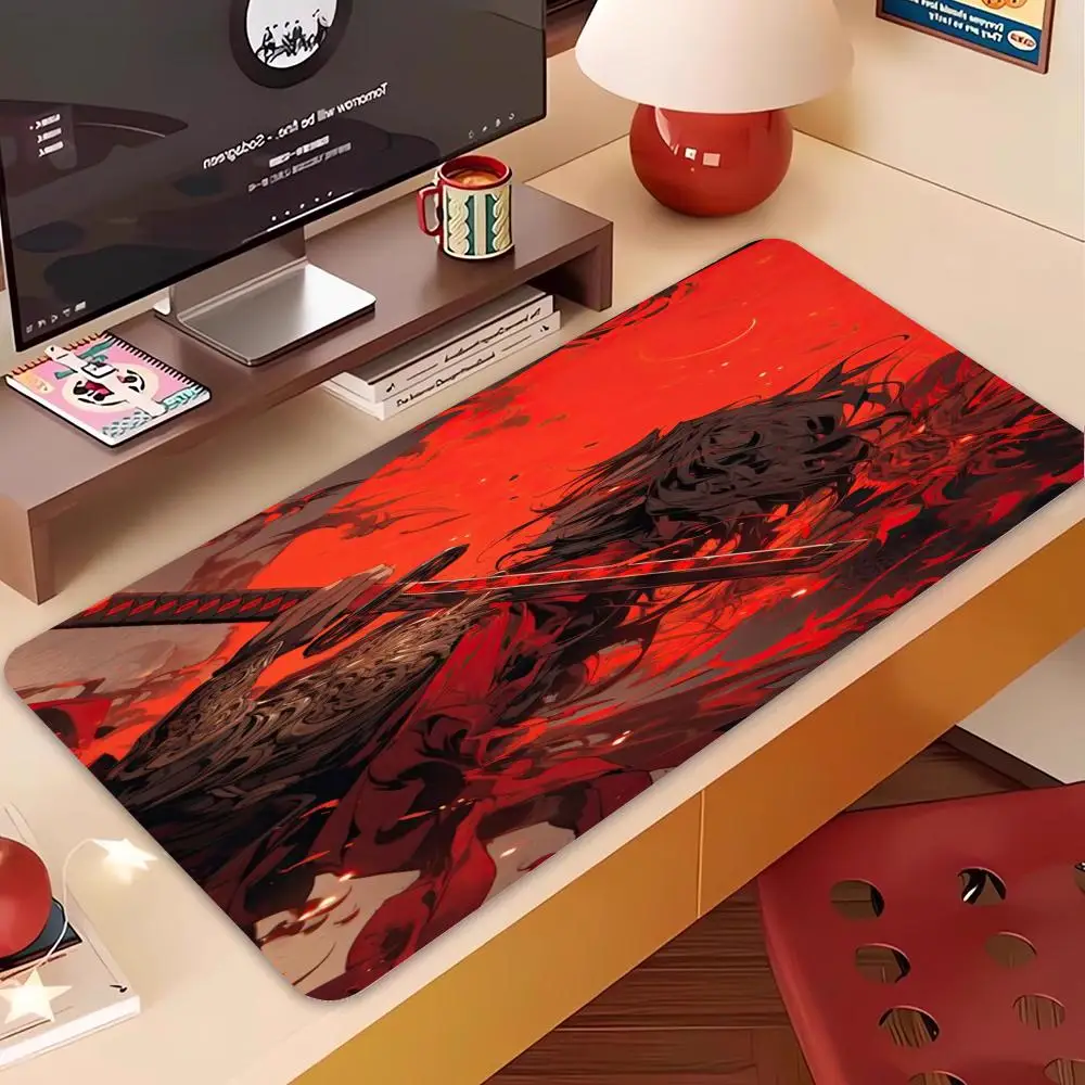 Mauspad Computer Chinesische Anime Tastatur Pad Büro Laptop Gaming Zubehör Mousepad HD Print Gamer Schreibtisch Matte
