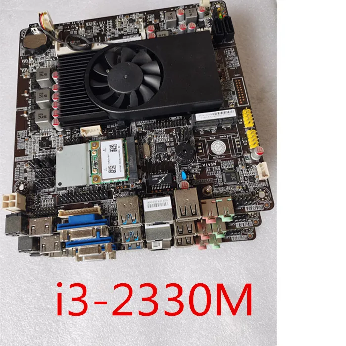 I3-2330M All-in-one Motherboard with Gigabit LVDS17X17HDMI12V MSATADDR3 Low Power Consumption