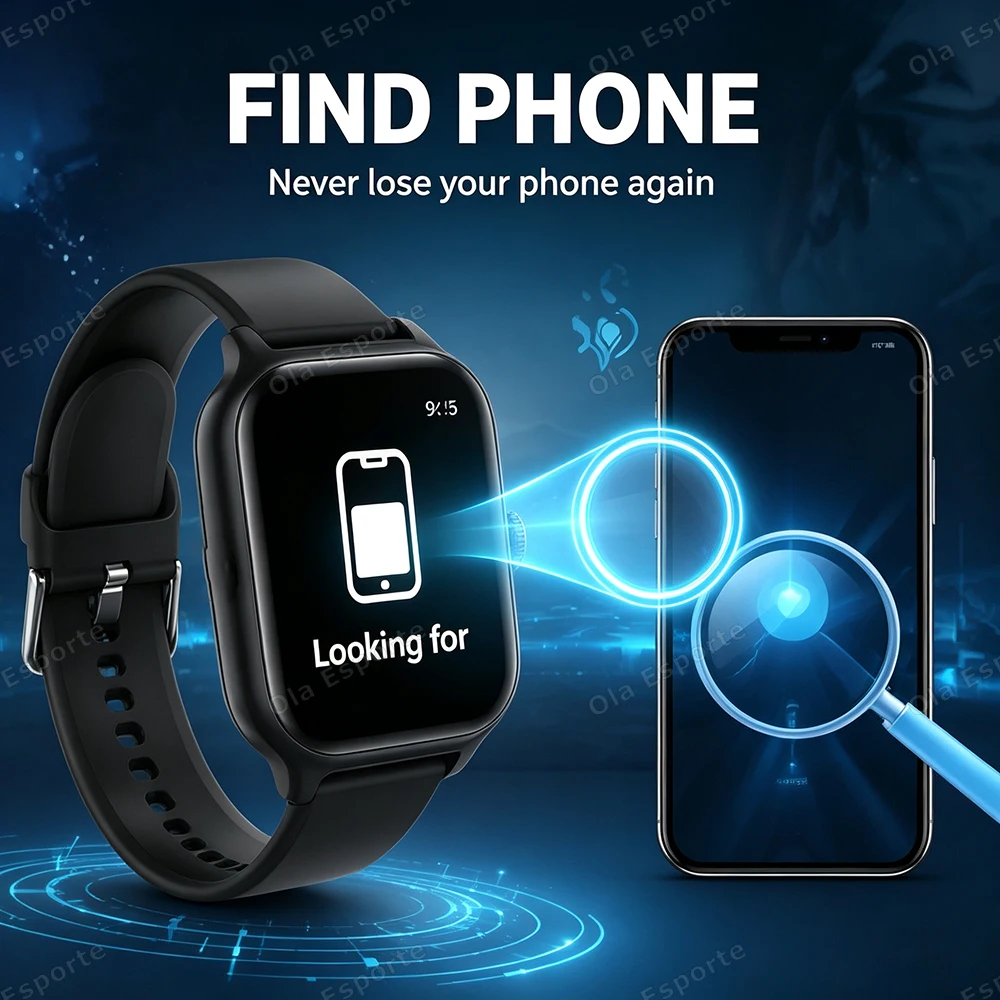 Sport-Smartwatch 2026 Neu für Männer und Frauen HD Bluetooth-Anruf Herzfrequenz-Aktivitäts-Tracking Fitness-Smartwatch für Urlaubsgeschenke Ht30 – Detail 7