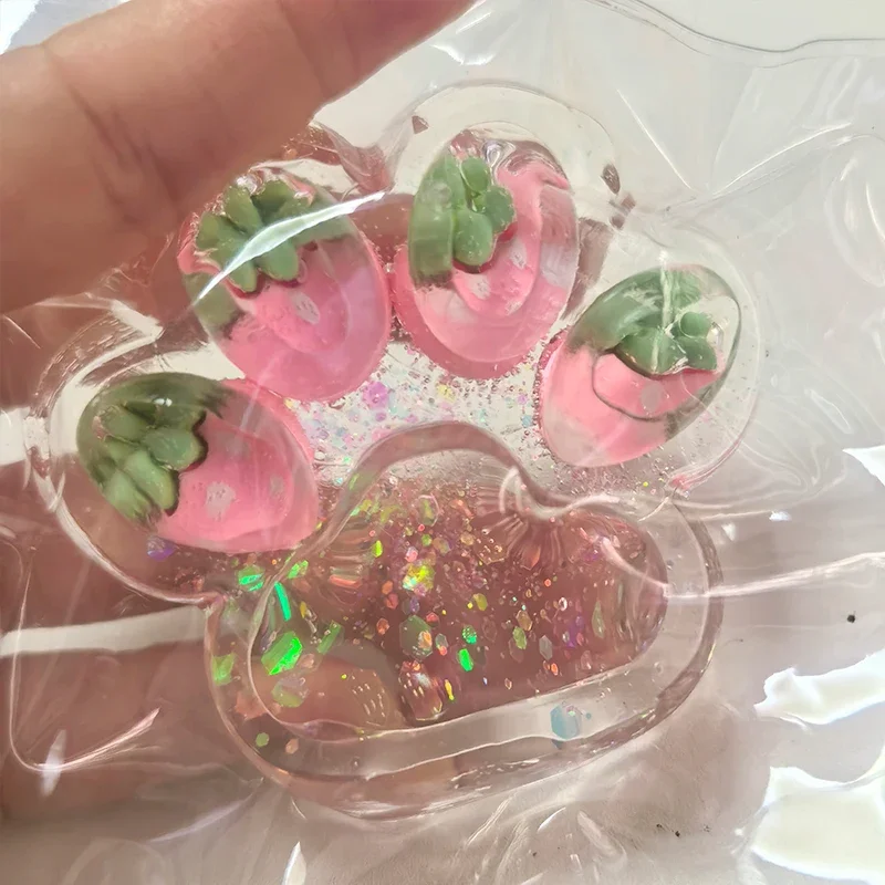 【セール中】星空ビッグキャット足フワフワフィジェットおもちゃソフト遅いリバウンドストレスリリーフおもちゃピンチ減圧ギフト猫の爪スクイーズおもちゃ