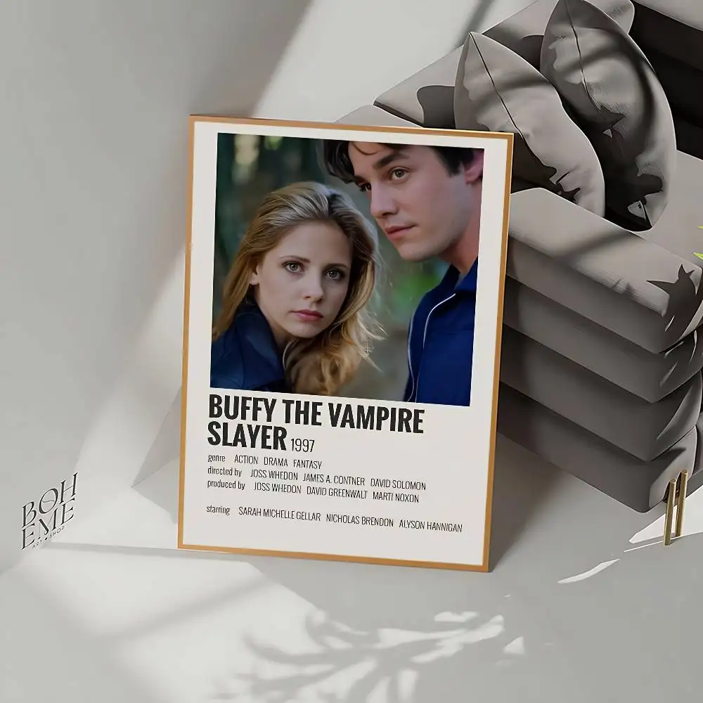 بافي مصاص الدماء القاتل المشارك لا مؤطرة المشارك كرافت نادي بار ورقة خمر ملصق جدار الفن اللوحة غرفة نوم دراسة ملصقات