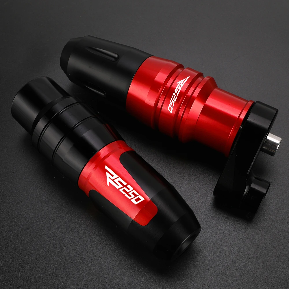 Motorcycle Accessories For APRILIA RS250 RS 250 Exhaust Frame Sliders Crash Pads Falling Protector CNC Falling Protection Pad