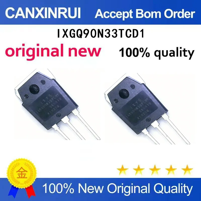 

(5-100 Pieces) New stock IXGQ90N33TCD1 90N33 TO-3P