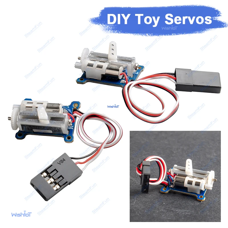 

1.5g Ultra Micro Servo Linear Coreless Motor Plastic Gear IR Connector For Indoor Aircraft Micro Airplane RC Model Parts