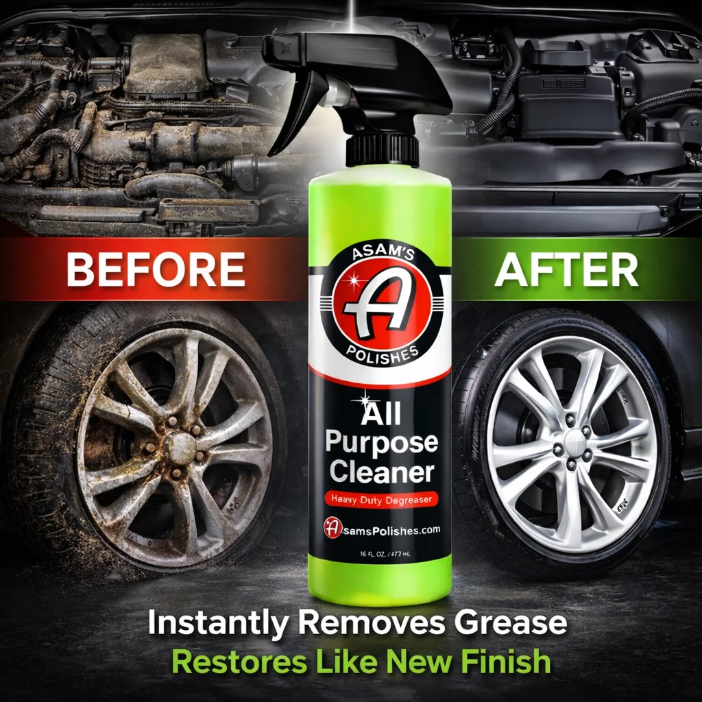 All Purpose Cleaner 16 OZ – Heavy Duty Car Interior & Exterior Cleaner, Multi Surface Degreaser Spray