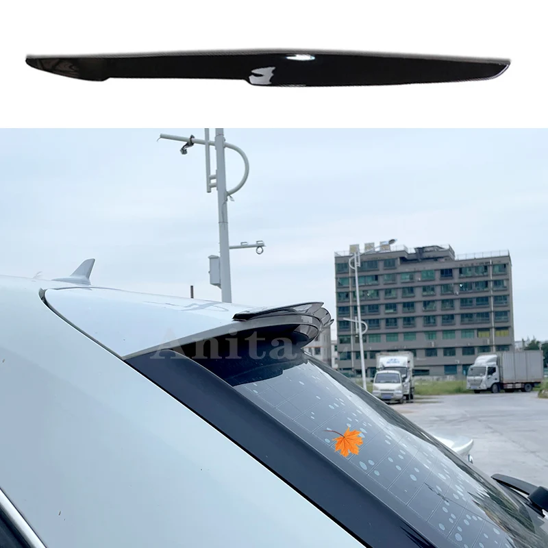 Universal Roof Spoiler For A udi Q3 Q5 2013-2023 Hatchback M4 Style High Quality PU Material Car Rear Wing Accessories Body Kit