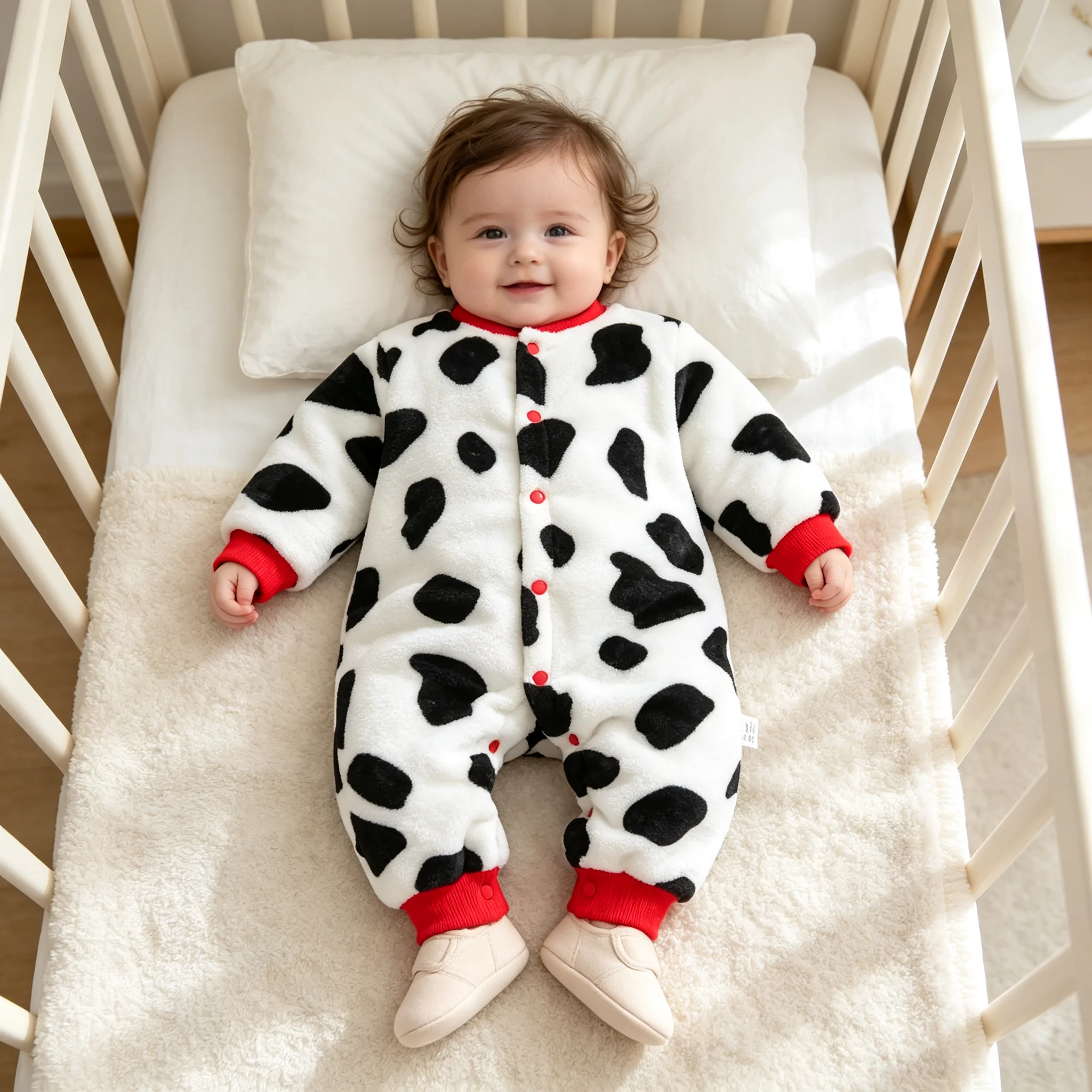 Newborn Baby Spring Winter Clothes Infant Jacket for Girls Jumpsuit for Boys Soft Flannel Bebe Romper Baby Clothes 0-18 Month