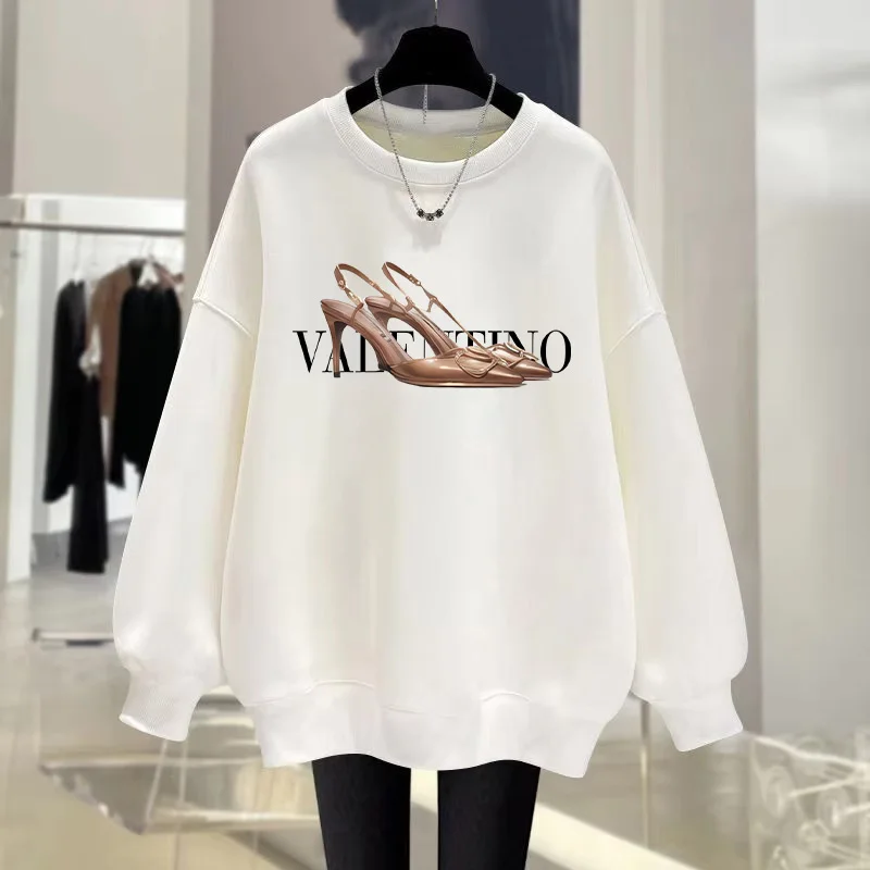 Felpa con cappuccio di lusso da donna autunno inverno Harajuku Y2k Designer Felpa pullover da donna di alta qualità Abbigliamento casual vintage femminile