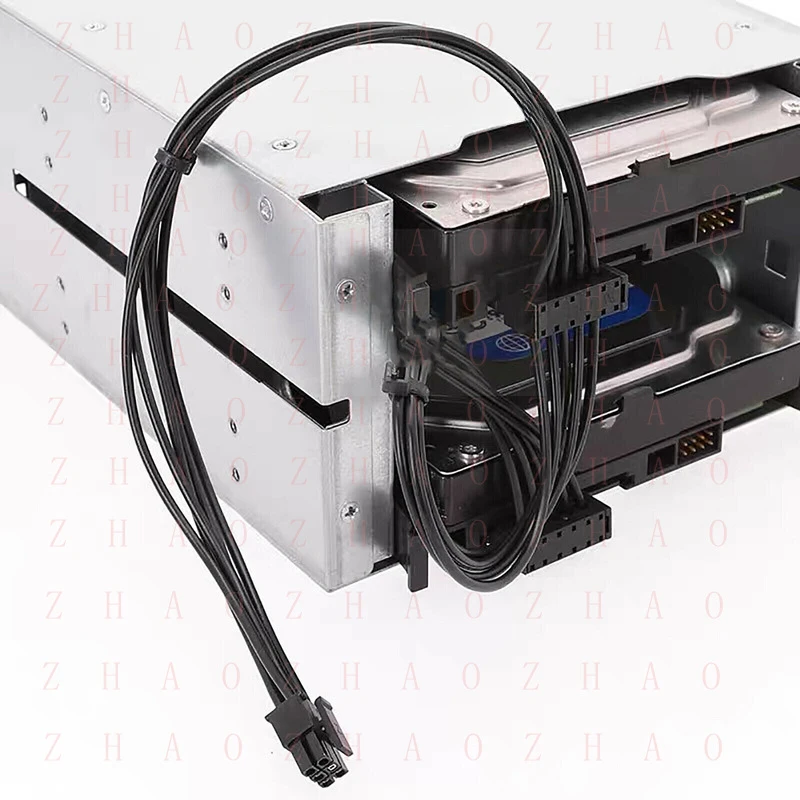 L+ Mini 6 Pin To 2 SATA Power Supply Cable For Dell Vostro 3070 3670 3967 3977 3980