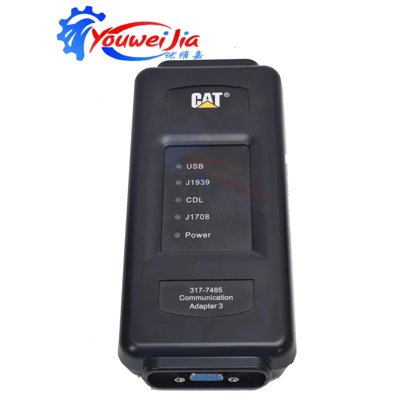 ET4 317-7485 كاتربيلر محول الاتصالات أداة تشخيصية لمحرك حفارة شاحنة CAT مع كابل 2019C 6 + 9 + 14pin