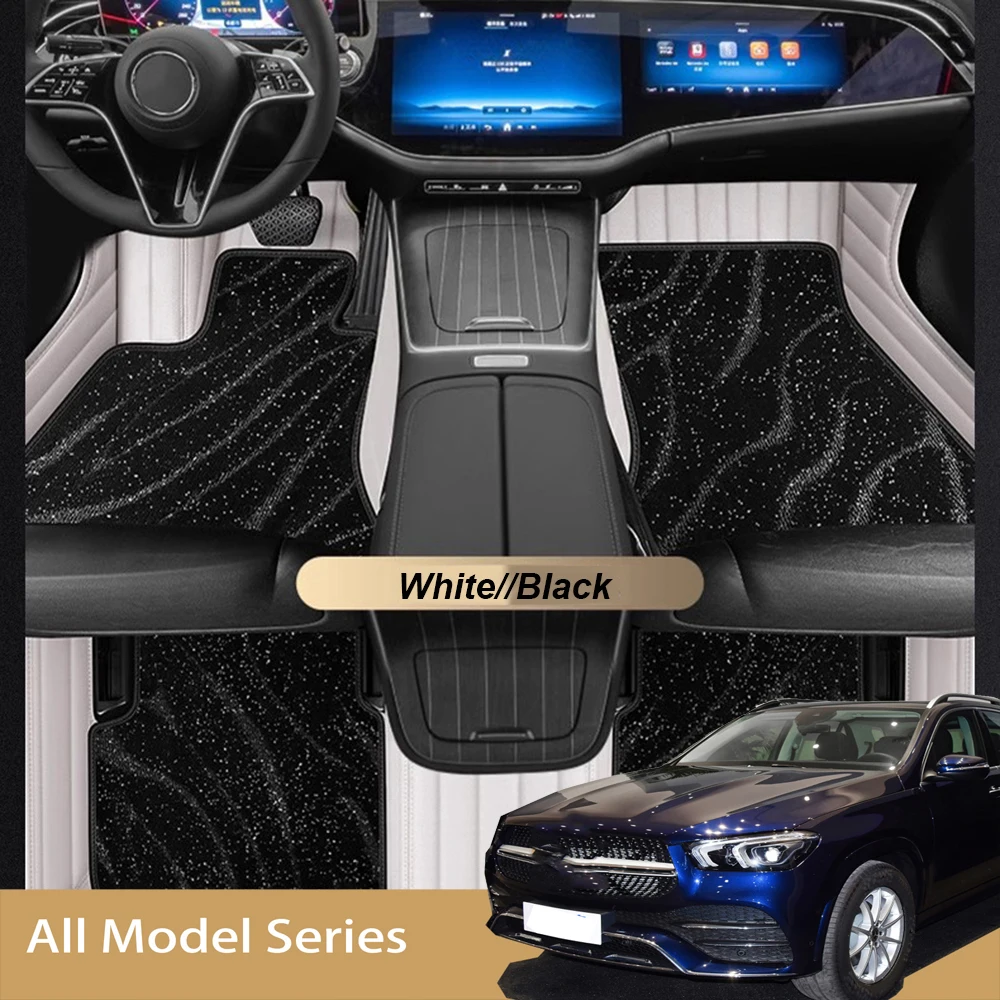 

5D Custom Car Floor Mats For Lincoln MKS MKZ Continental Auto Carpets Double Layer Coche Accessories Liners Blanket