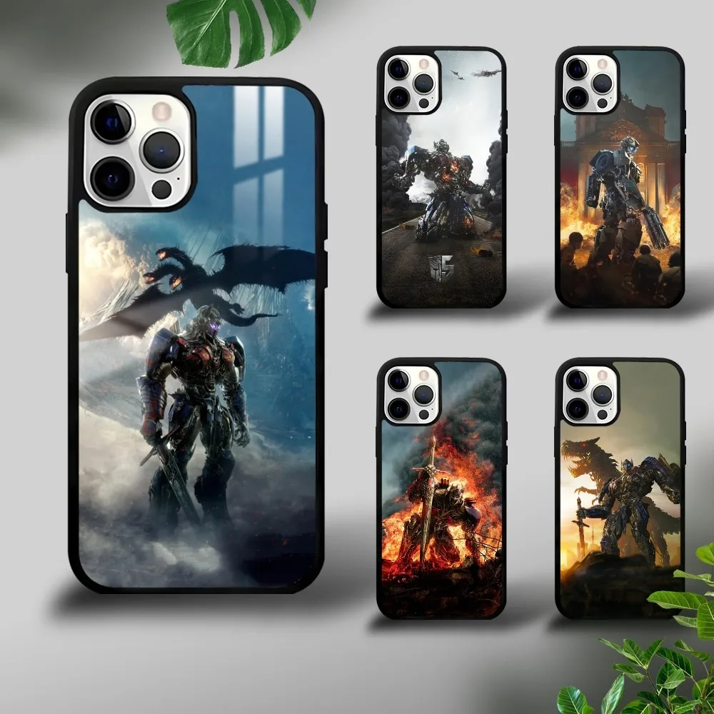 T-Transformers Autobot Funda de teléfono para iPhone 16 15 14 13 12 11 Pro Xs Max Mini Plus Celulares Funda dura