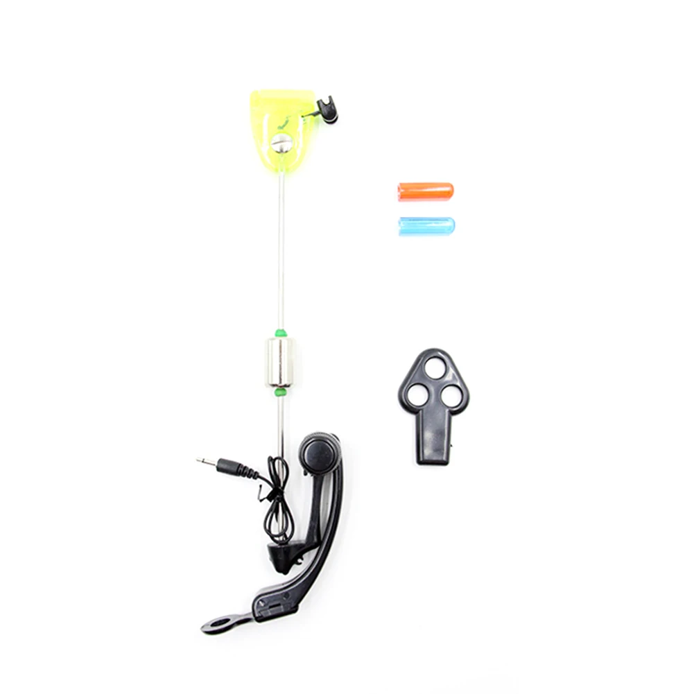 Fishing Trips Yellow Bite Indicators Fishing Bite Alarm System Accessory Adjustable Buckle High Visibility LED view 4