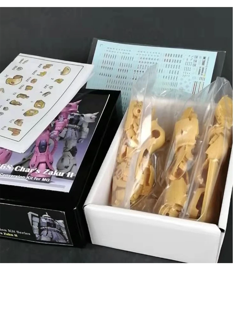 For MG 1/100 MS-06S Zaku II 2 Ver. 2.0 UC Recast Ver Yu Jiao Land