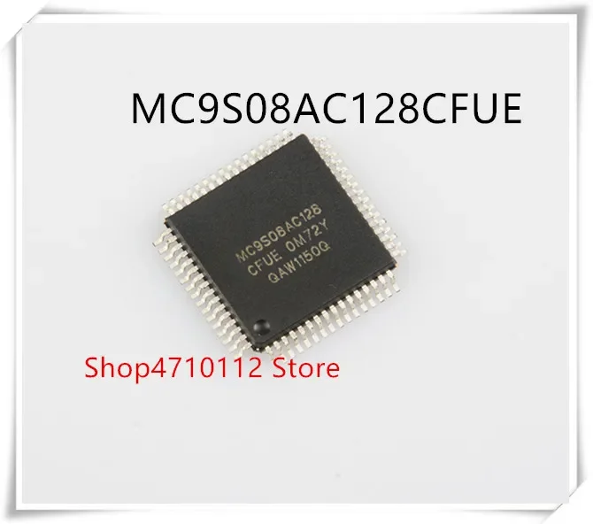 NOUVEAU 5 pièces/uno MC9S08ACogeneCFUE MC9S08AC128 CFUE QFP-64 IC