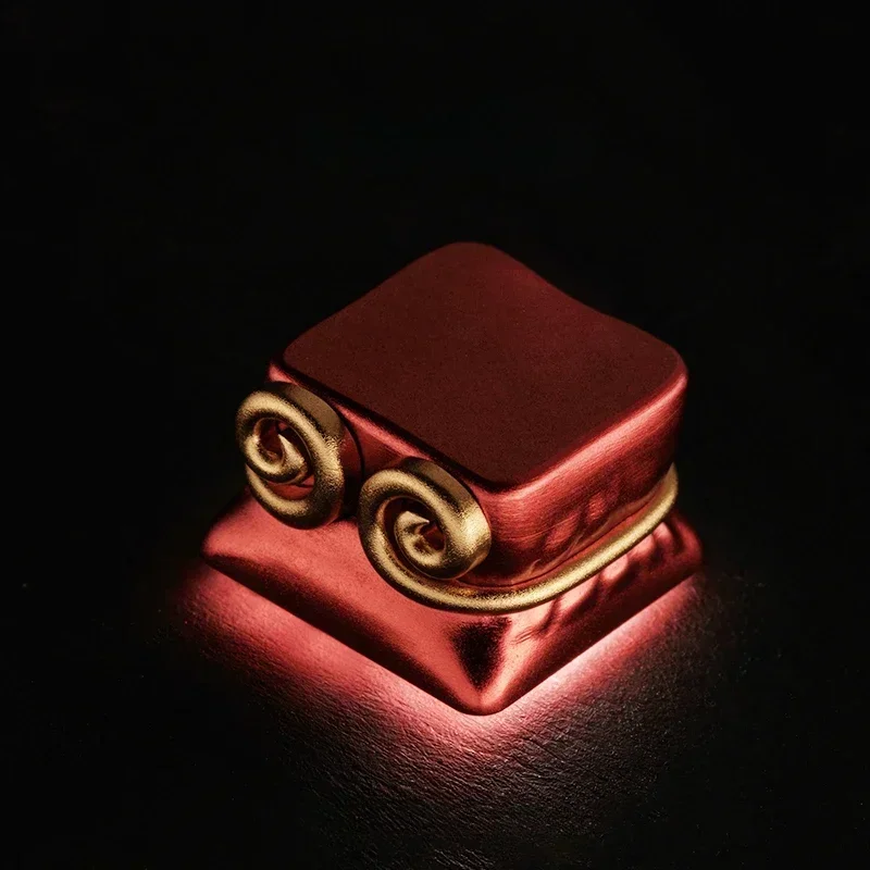 Wukong Keycaps Aluminum Black Myth Keycap Key Pull The Monkey King Series Personalization Customized Gaming Accessories Gifts