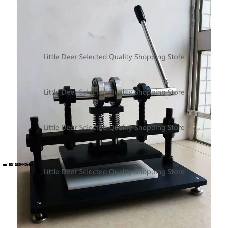 2025 Useful 370*265 Leather Creasing Manual Leather Cutting Machine Manual Die Leather Die Cutting Machine
