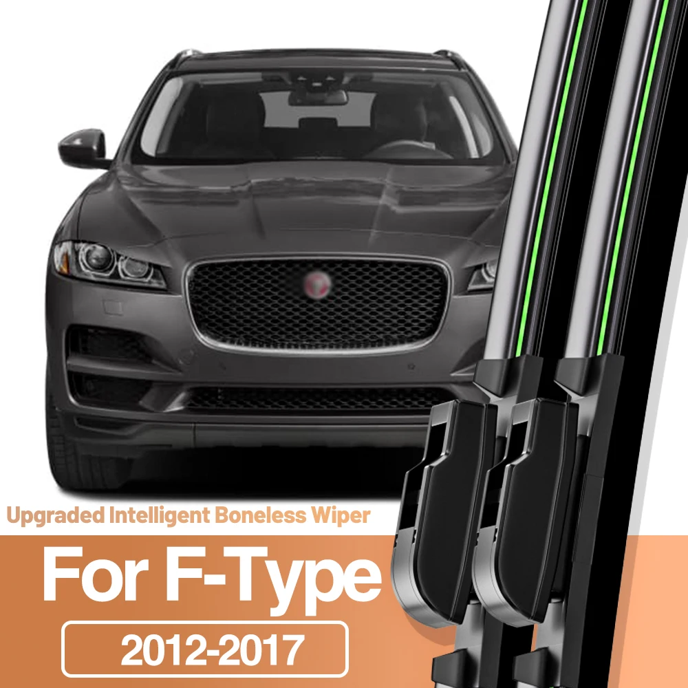 

2pcs For Jaguar F-Type F Type X152 2012-2017 Front Windshield Wiper Blades Windscreen Window Accessories 2013 2014 2015 2016