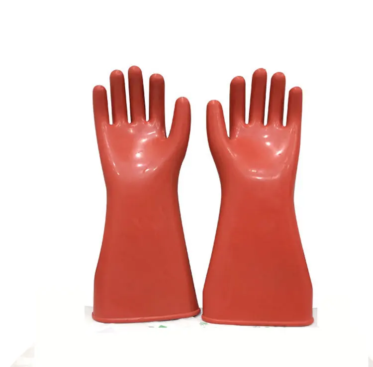 

2025Insulation Gloves High Voltage 35kv Anti-live Work Electrician Special Rubber Gloves
