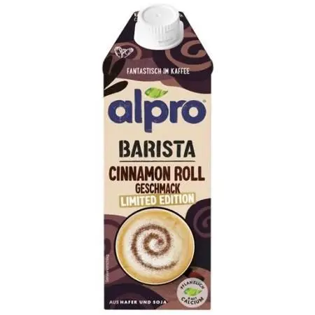 ألبرو دقيق الشوفان مشروب الصويا باريستا قرفة 750 مل