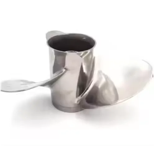 High Speed Stainless Steel Outboard Marine Boat Propeller 3 Blades Impeller Outboard Propeller