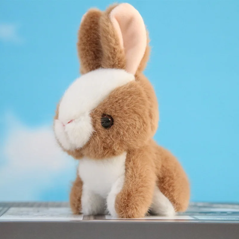 Ultraschall Stofftier Plüsch Hase Kaninchen Spielzeug für Kinder Mädchen schöne Tier puppe Baby Spielzeug Plüsch Handtasche Ornament Anhänger