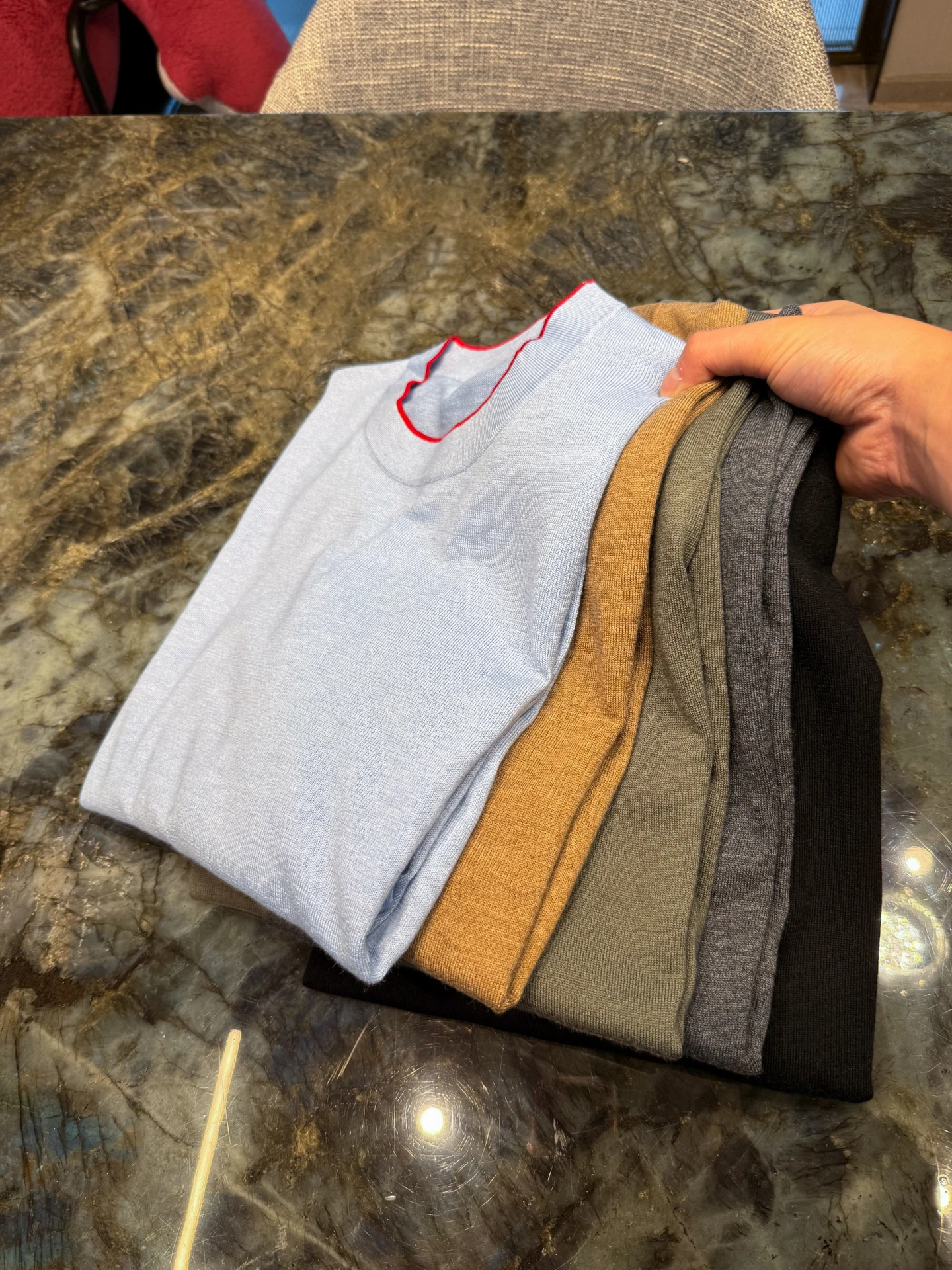 

Ele Pure Wool Men's Base Layer Sweater Warm Comfortable Luxury Knitted irt for Daily Commute Casual Home Wear