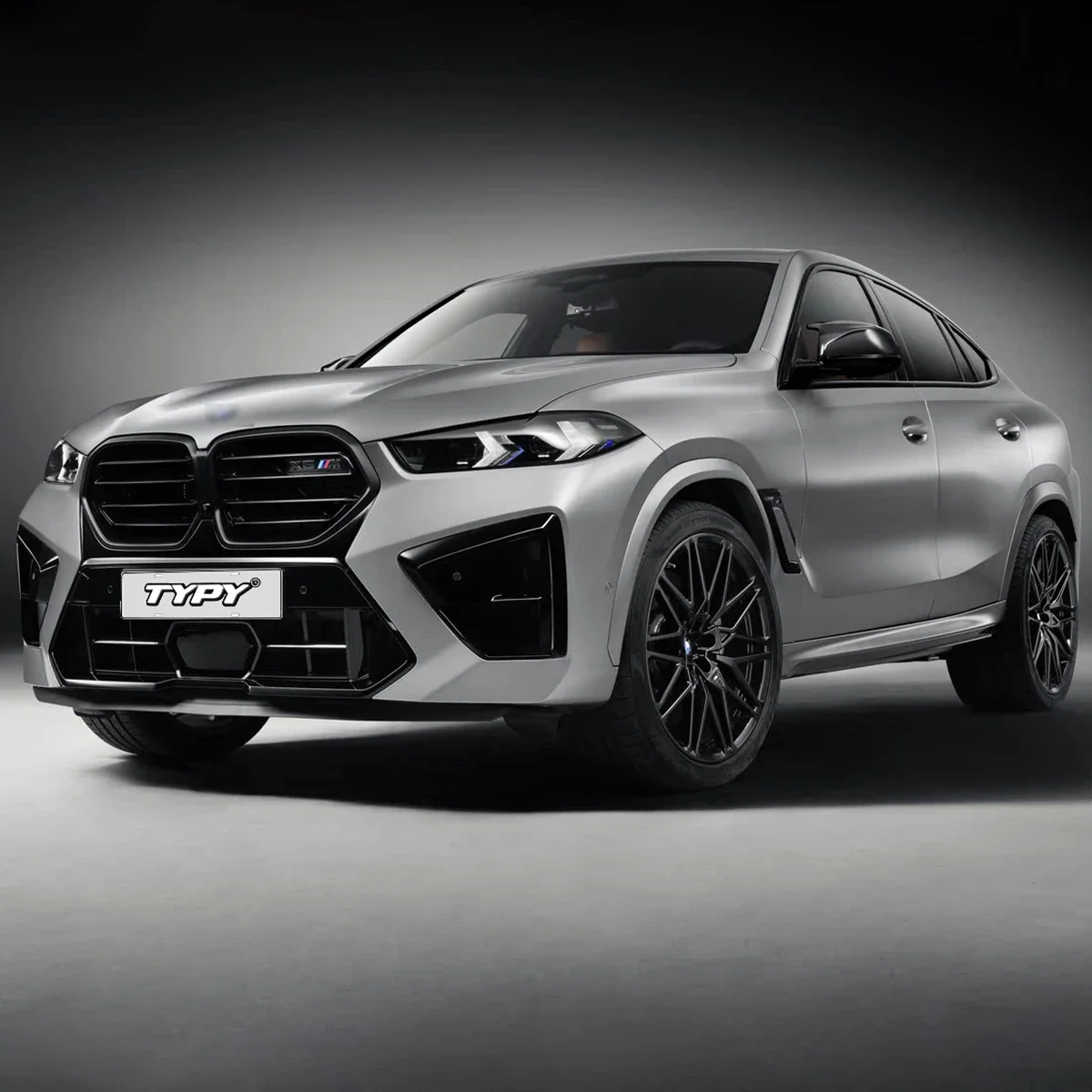 Car Body Kit For BMW X6 F16 2015-2019 Upgrade To 2024 X6M F96 Style Body Kit Facelift Accessory Exterior Upgrade Set