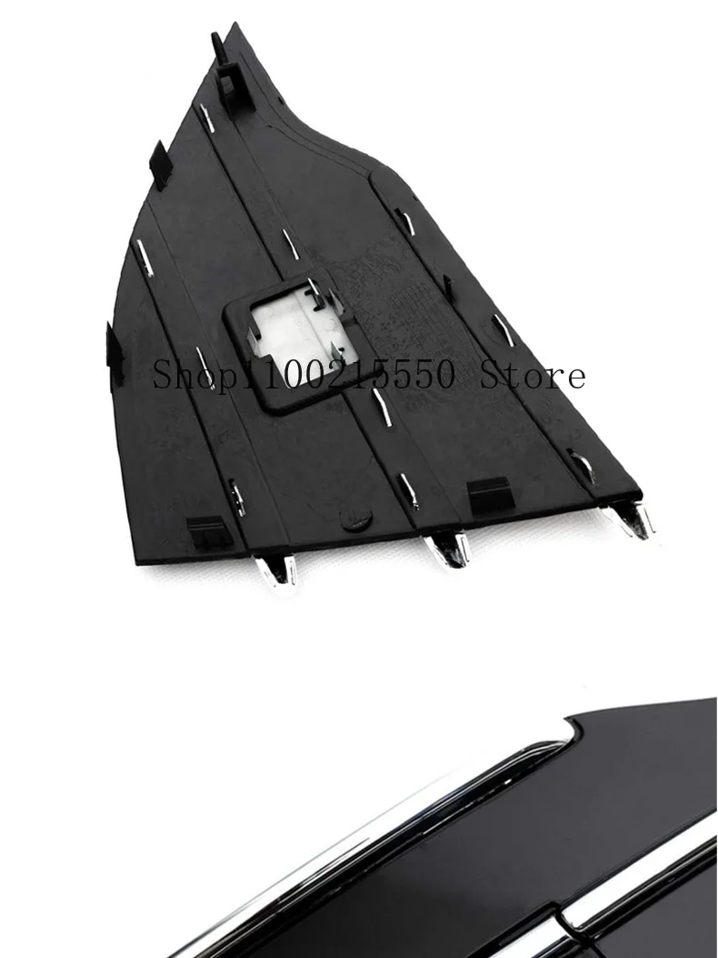 For Ford Kuga Escape Grille 2013-2016 Grille Trim Stickers High Version Grille Strip Chromium Styling Car Styling