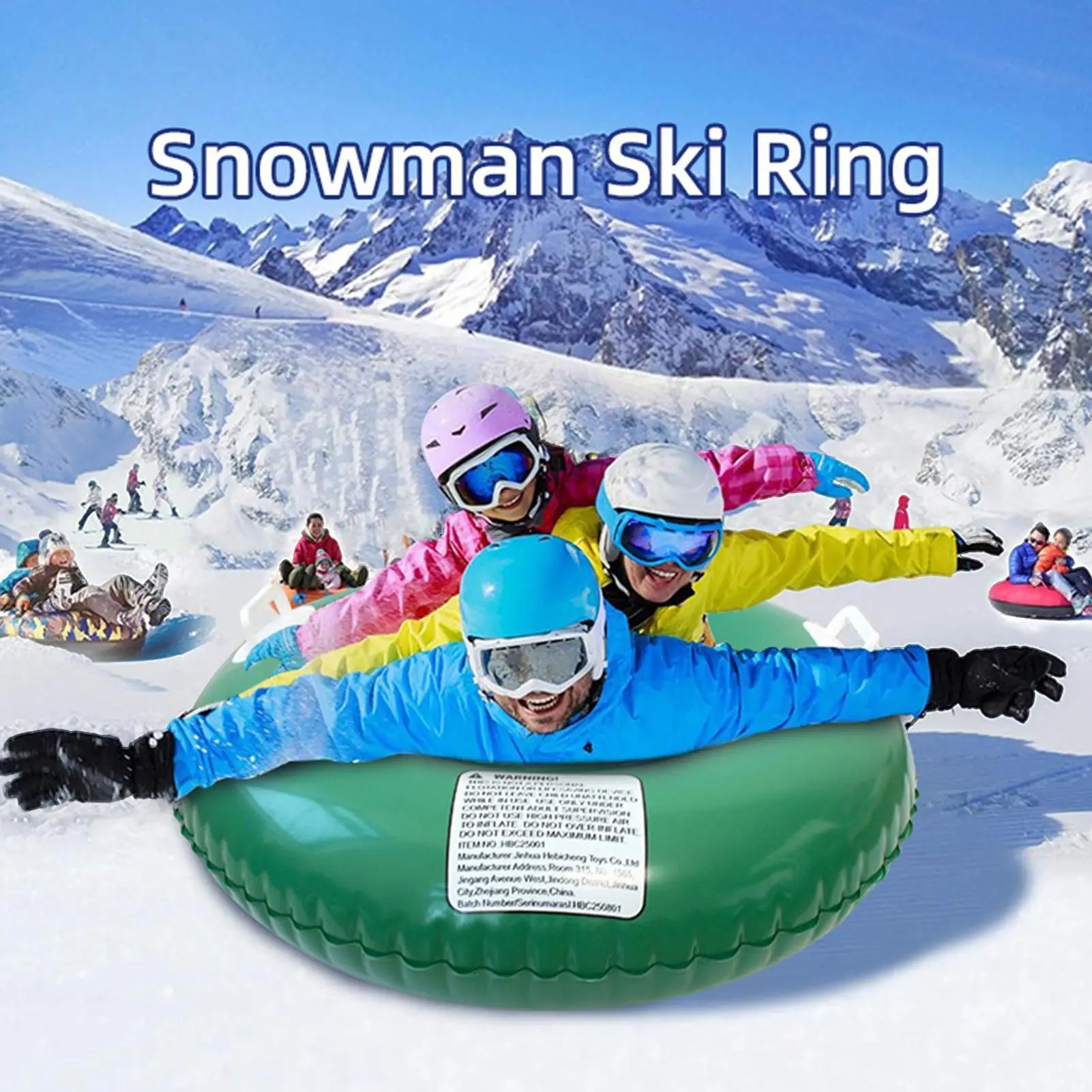 

Снежные санки для детей, надувные сверхмощные зимние снежные трубки, зимние игрушки для парков, дворов, пляжа, рождественские приключенческие виды спорта