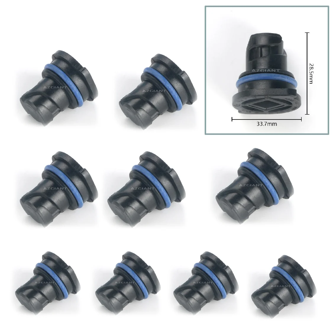 

10 Engine Oil Drain Plug Replaces for Buick Encore GX 1.3T Verano Pro Oil Drain Tool Car Sump Plug Key Remover