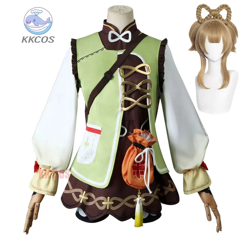 yaoyao-cosplay-genshin-impact-cosplay-costume-accessoires-accessoires-perruque-femmes-filles-anime-bande-dessinee-fete-jeu-de-role-robe-costume-tenue