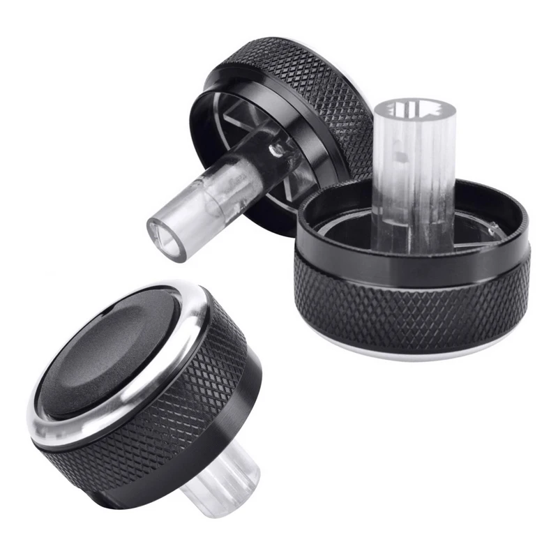 سيارة تكييف الهواء المقابض التيار المتناوب 3 قطعة/الوحدة أزرار التحكم في المناخ سخان بطلب الإطار التبديل المقبض لمازدا 2 M2 Demio 2007-2014