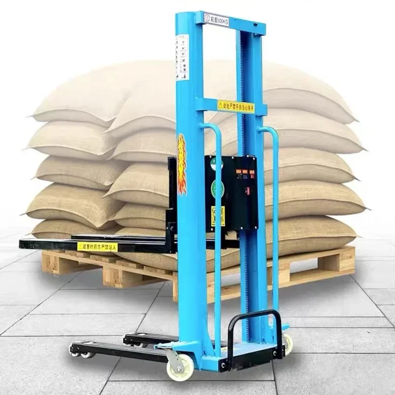 2026 Hot Selling-for Reach truck Pallet Stacker semi Electric Manual Portable Truck following forklift Truck mounted forklift