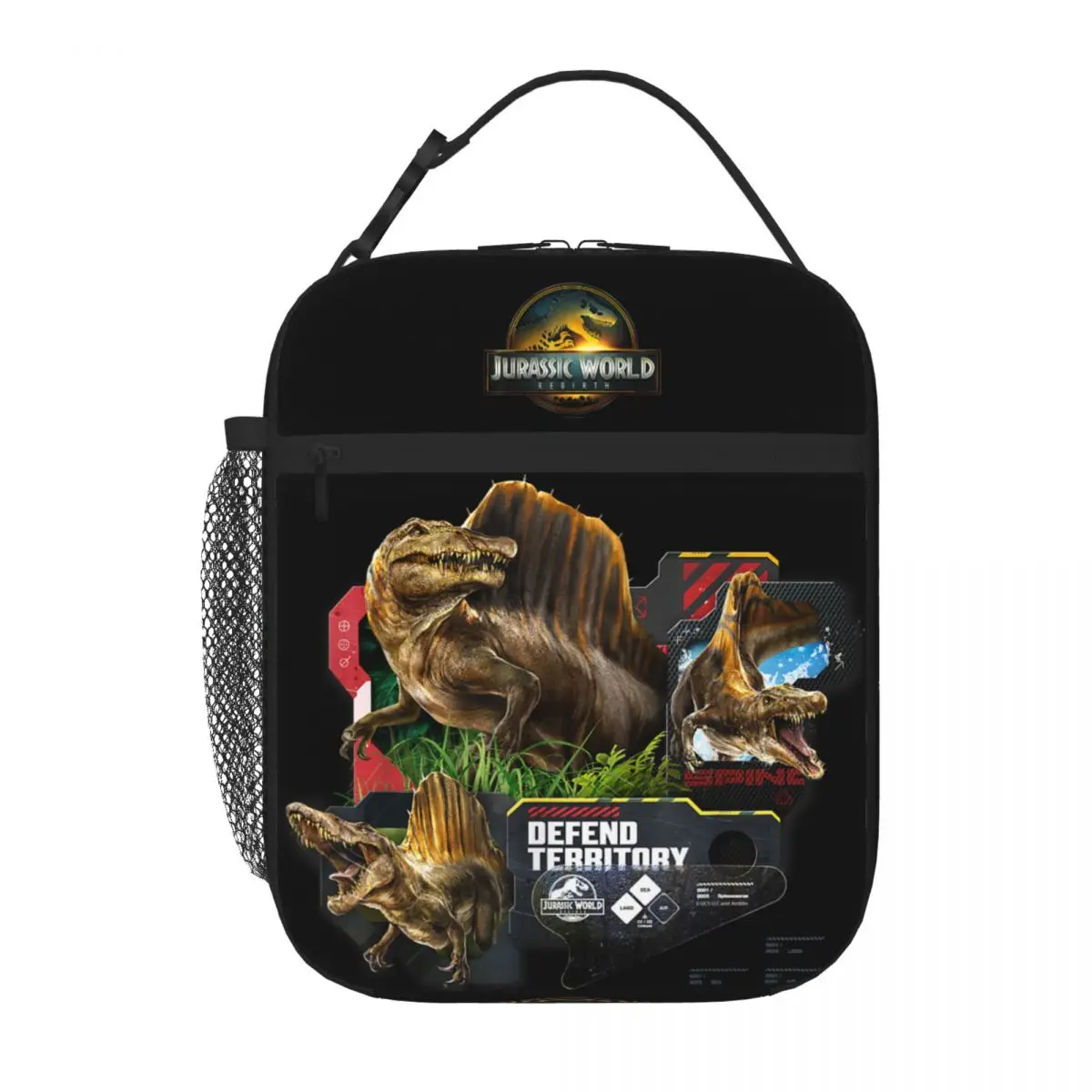 

Jurassic Rebirth Movie Logo World Insulated Lunch Bag 2025 Food Container Bags Portable Cooler Thermal Lunch Boxes For Work