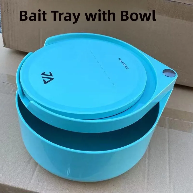 

Professional Double Layer Bait Tray Strong Magnetic One Line Bait Plate Loose Cannon Tray Bait Box Open Bait Tray Outdoor Cam...