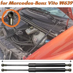 Qty(2) Hood Struts for Mercedes-Benz Vito Viano W639 2003-2014 Front Bonnet Gas Springs Dampers Shock Absorbers Lift Supports