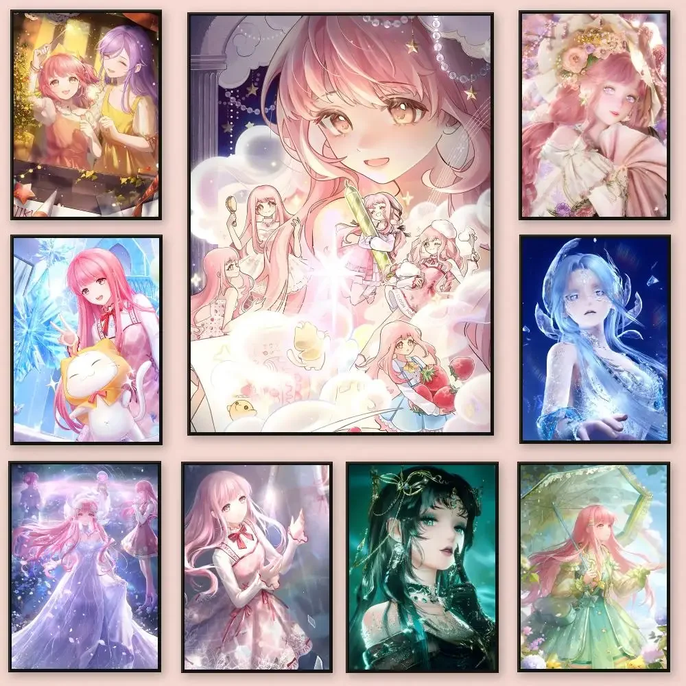 Dress-up game Infinity Nikki Poster Series HD Wall Living Room Home Decor Gift