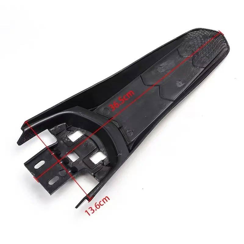 Motorcycle carbon fiber thickened and extended rear fender tail water guard plastic cover suitable for Sur Ron Light Bee X
