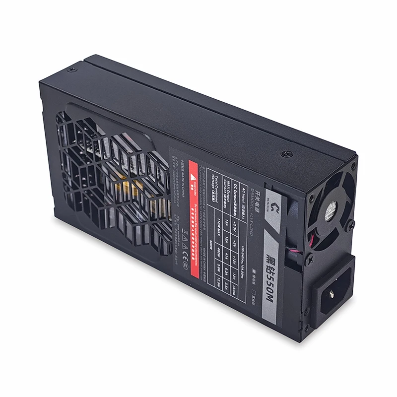 METALFISH Flex 500/600W 80PLUS GOLD Fonte de alimentação modular completa Flex-ATX 1U PSU para ITX Mini PC POS NAS GPU Dock 90 ~ 264V