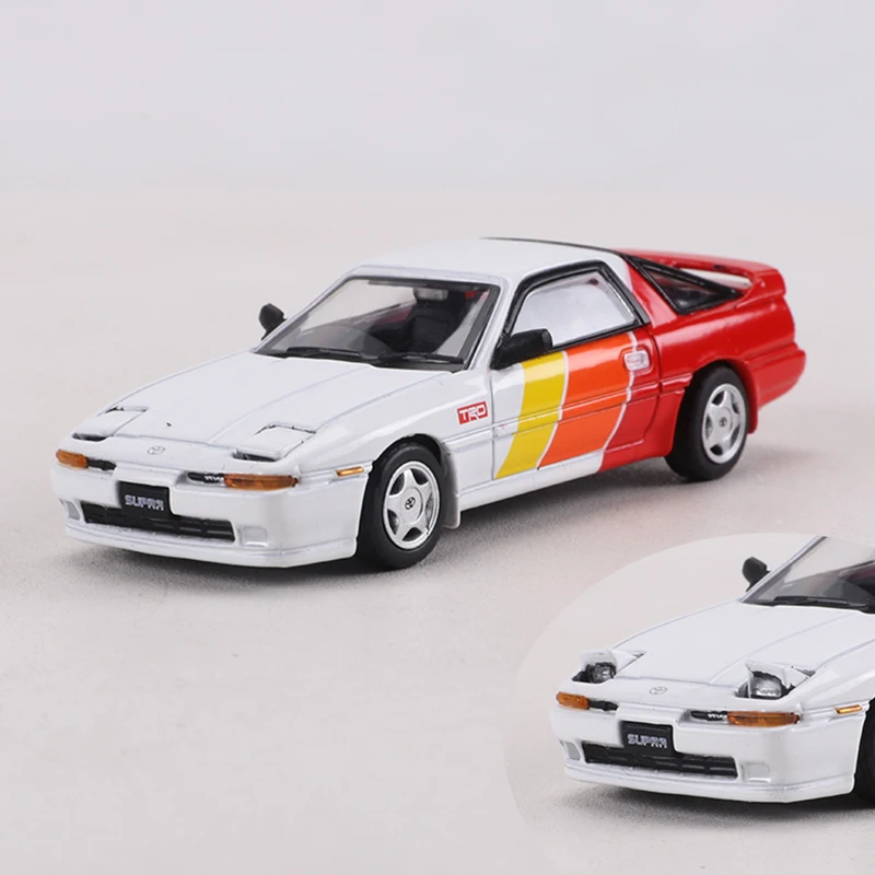DCT 1:64 Toyota Supra A70 1988 Simuliertes Legierungs-Druckguss-Automodell Spielzeug Sammlerstück Dekoration