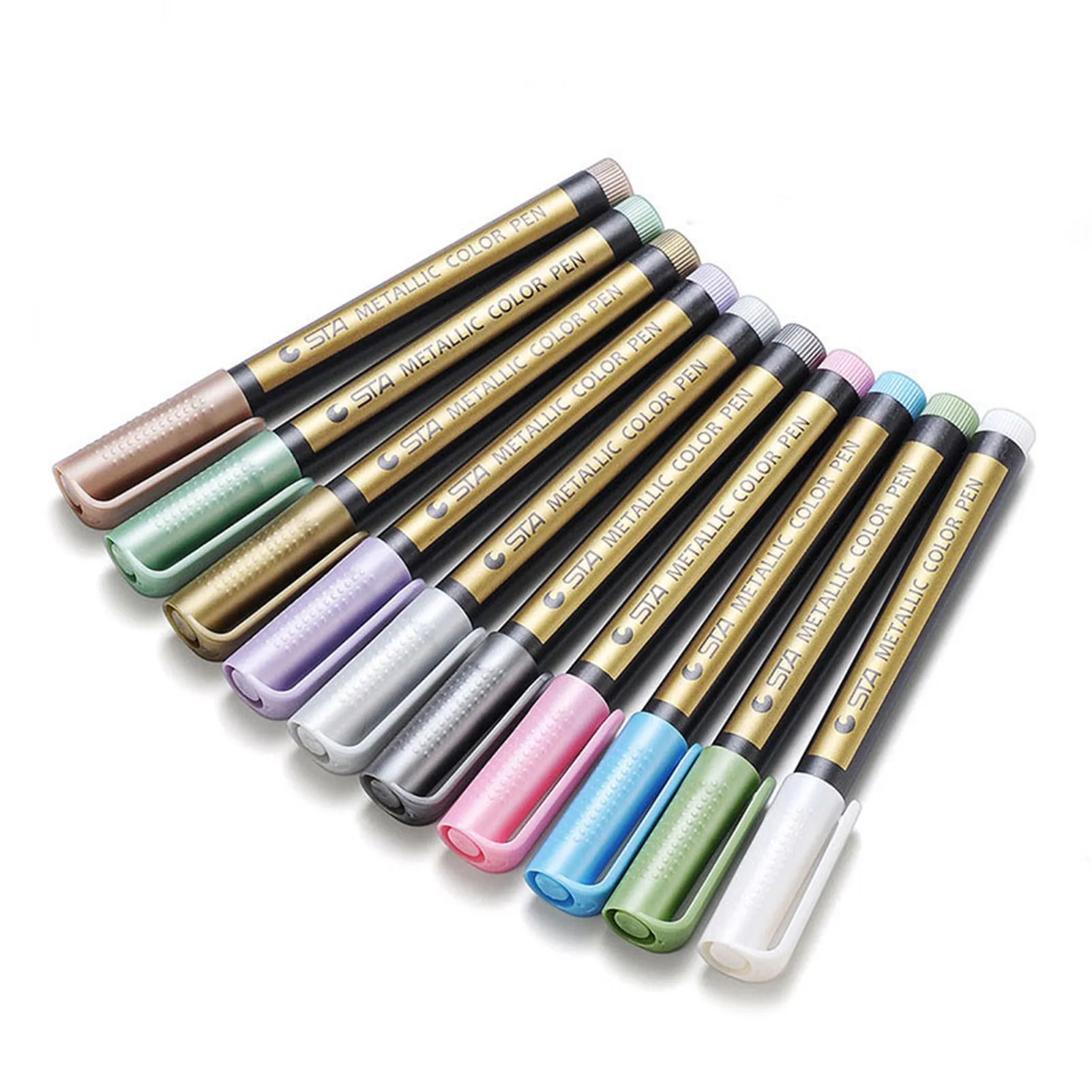 

10 Color Waterproof Metallic Color Pen A Gift For A Friend Good Material Easy To Care And Use