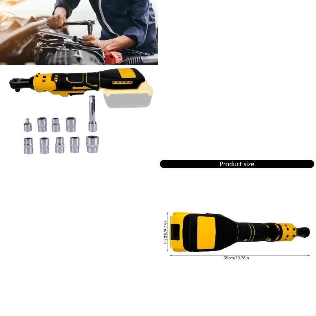 

P82E 3/8 "Опроверенный сборный гаечный ключ питания сбои сбои для сбои 400 об/мин