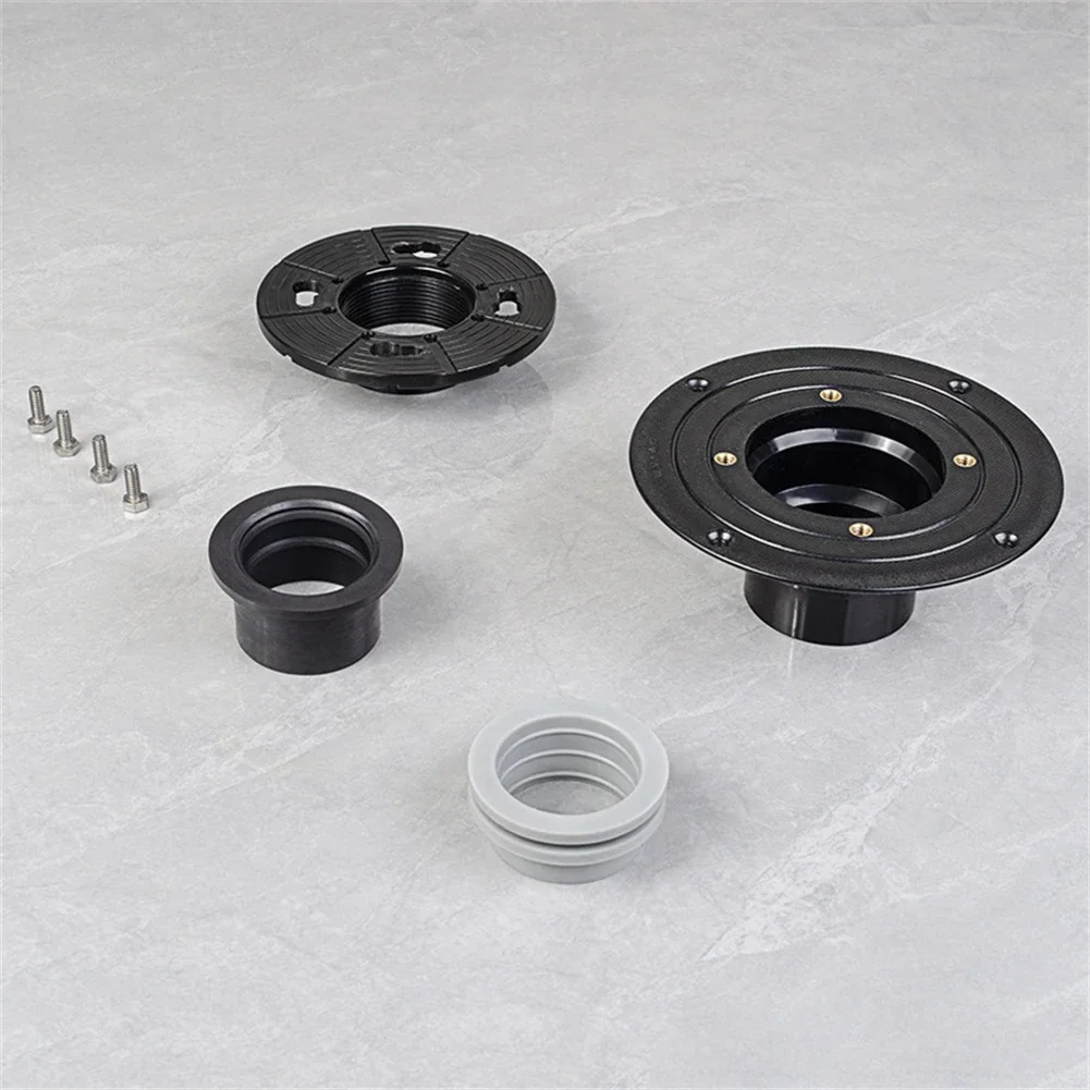 2 Inch Shower Drain Flange Drain Base For Linear Square Drain Installation Drain Connector Flange Home Improvement