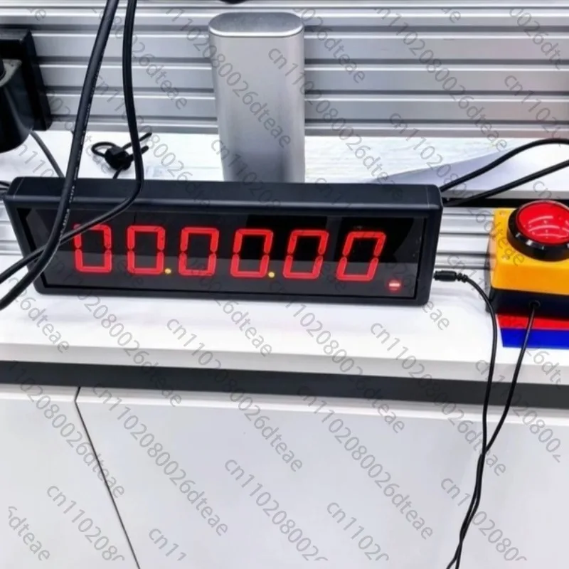 2.3-inch 6-digit Competition Timer, Countdown Stopwatch, Counter, LED Digital Display, Training Timer