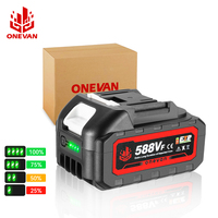 ONEVAN 18V 588VF 22900mAh Lithium Ion Battery Rechargeable Battery With Charger For Electric Wrench Chainsaw Power Tool Battery