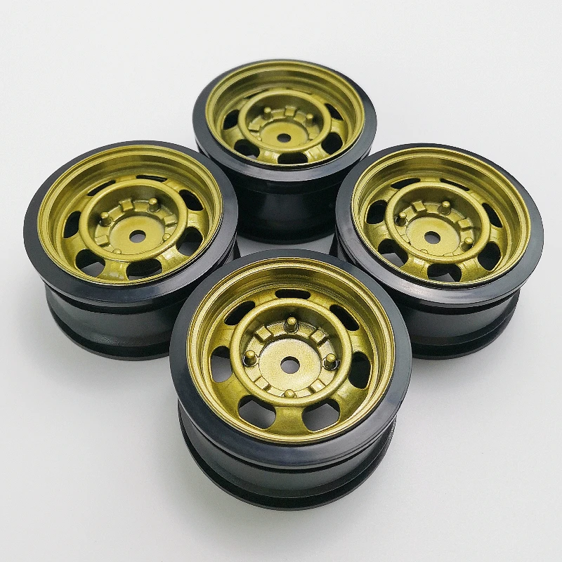 4pcs 6/9mm Offset RC Car 1/10 Scale Plastic Wheels Rims Drift On road Touring Model Hobby