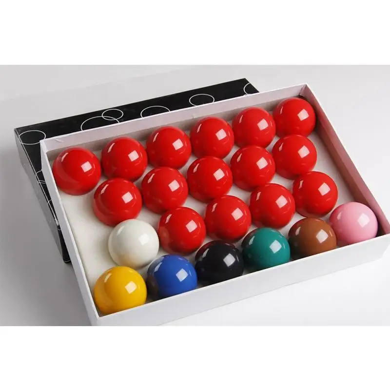 Budget-friendly Good Quality Billiards Balls 50.8/52.5mm Diameter Resin Snooker Balls for Sale,22pcs/balls.